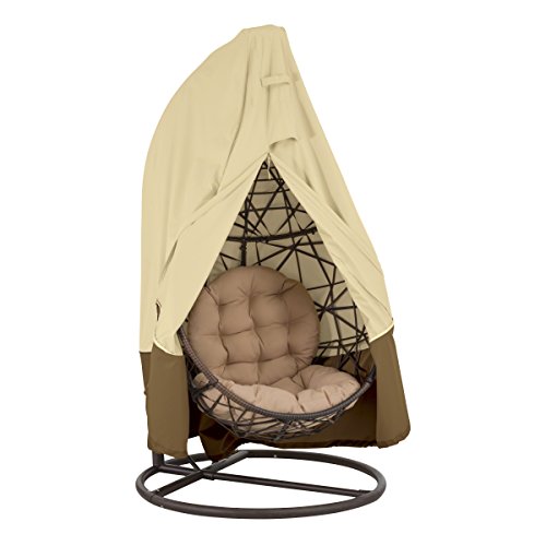 Classic Accessories Veranda Water-Resistant 43 Inch Patio Hanging Chair And Stand Cover, Patio Furniture Covers #TOP6