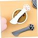 BESPORTBLE Tin Protective Cover Plastic Pet Can Cover Pet Can Spoon Opener Compact Dog Cat Feeding Spoon