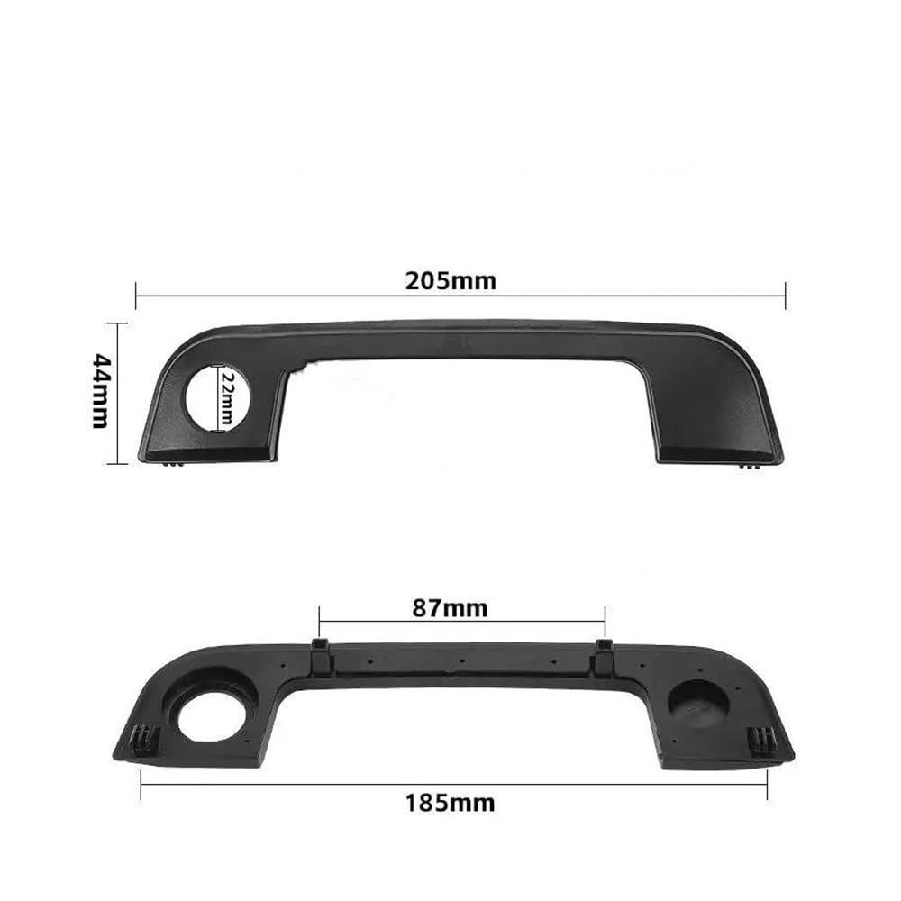 Kit 4 Poignées De Porte Extérieures BMW E36 E34 E32 - Avec Joints D'étanchéité - Réf. 51218122441/51218122442