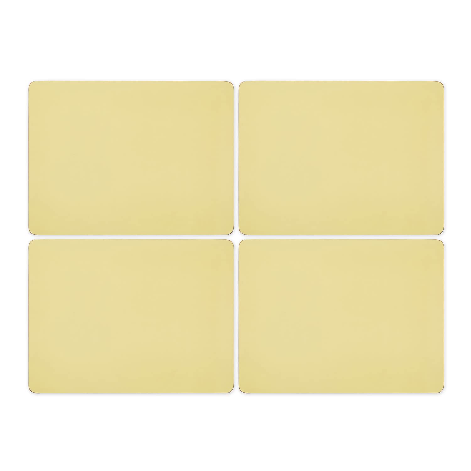 Sunny Large Placemats Set of 4, Yellow, 40.1cmx29.8cm