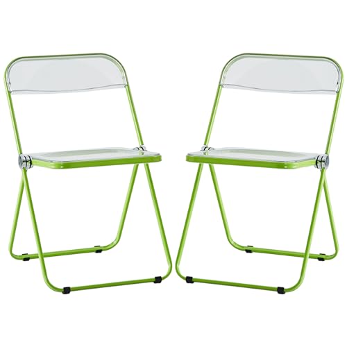 Chaise de maquillage et manucure transparente pour petits espaces de salon