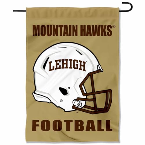 Lehigh Mountain Hawks Football Helmet Garden Yard Flag