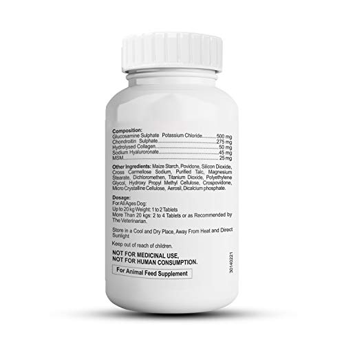 Petvit-Joint-Cartilage-Supplement-with-Glucosamine-Chondroitin-MSM-Collagen-Hyaluronic-Acid-for-Dogs-and-Cats-60-Palatable-Chewable-Tablets