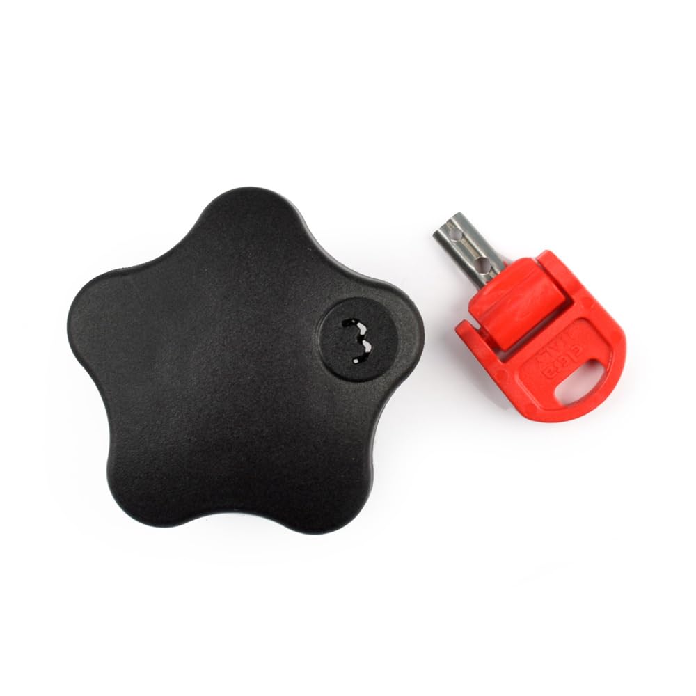 Support de serrure, M8, embout de fixation, thermoplastique renforcé en fibre de verre, noir mat, protection antivol pour feuilles de sable