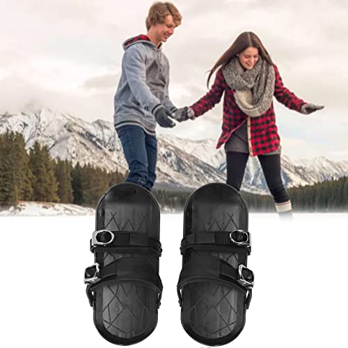Mini patins de ski avec fixation réglable et design compact taille unique - 5
