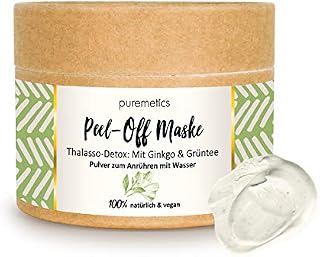 puremetics Detox Ginkgo Green Tea Peel-Off Mask