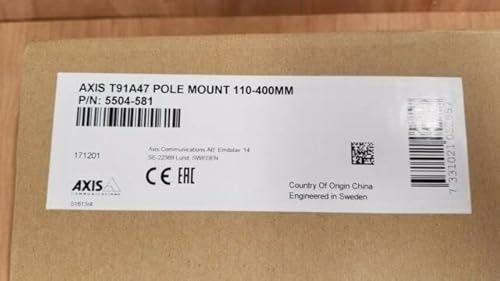 Axis Communications 5504-581 Pole Mount for Q176-LE Network Camera