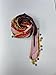 Handmade Turkish Crochet Hair Bandana - Sequin and Evil Eye Bead Design from the Black Sea Region