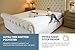 SafeRest Mattress Protector Twin XL College Dorm Room, New Home, First Apartment Essentials - Cotton, Waterproof Mattress Cover Protector - Encasement - Premium