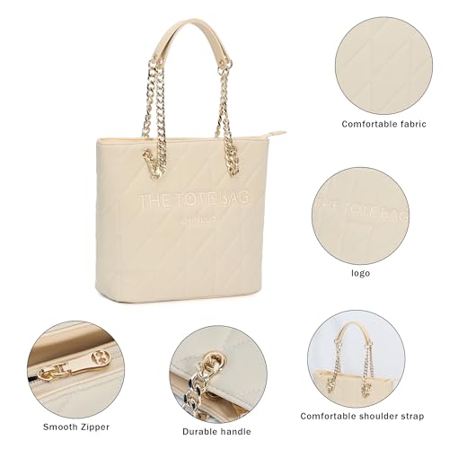 Image of Chinllo Tote Bag for Women, Medium Top Handle Handbags Purse