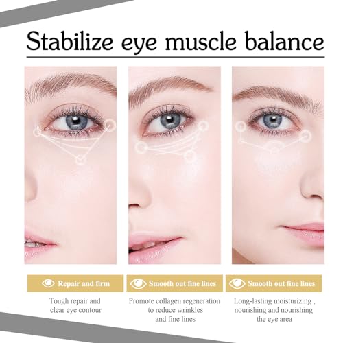 Instant Eye Tightener, Eye Cream For Dark Circles and Puffy Eyes, Anti Wrinkle Eye Cream with Retinol And Collagen, Firming Eye Cream for Fade Dark Circles Under the Eye and Moisturize Skin - Image 5