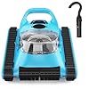 Cordless Robotic Pool Cleaner Automatic NexTrend Pool Vacuum for Above Ground Pool Wall Floor Waterline Cleaning 180W Powerful Suction Last 150 Mins Robot for Inground Swimming Pool up to 2050 sqft