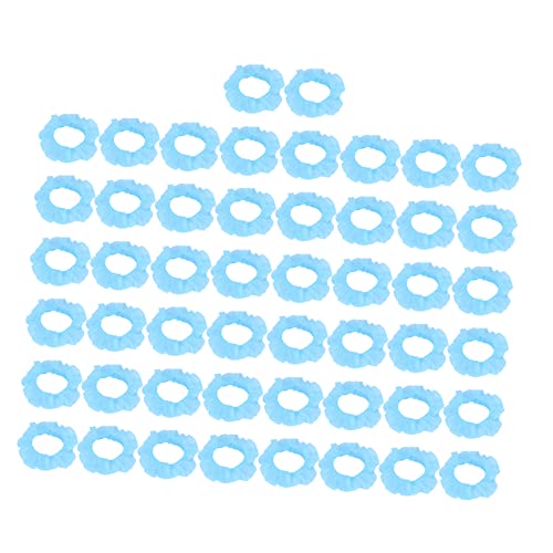 SOLUSTRE 50Pcs Disposable Toilet Seat Cover Thickened Travel Toilet Cushion for Adults Sanitary Non Woven Material Odorless Protection for Go Use