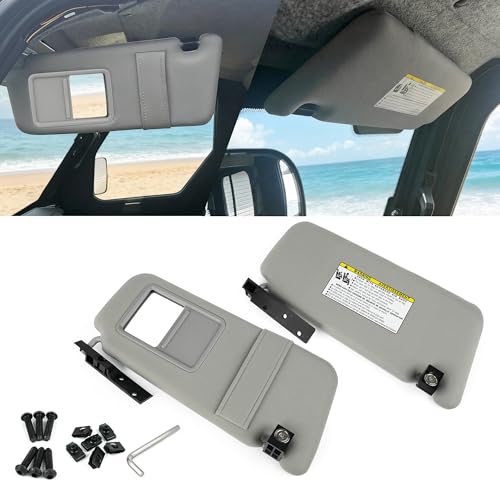 Sun Visors Window Sun Shades Upper Front Windshield Mount Compatible with Polaris Ranger XP 1000 EPS Northstar 2019-2025 Driver Passenger Side