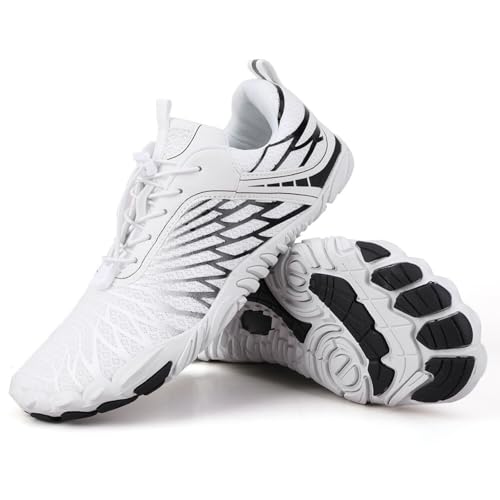 Image of Hike Barefoot Shoes for Women Men Non-Slip Breathable Walking Shoes Wide Toe Box Comfortable Athletic Footwear
