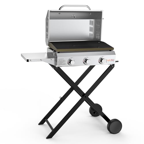 Onlyfire 3-Burner Portable Gas BBQ with Stand