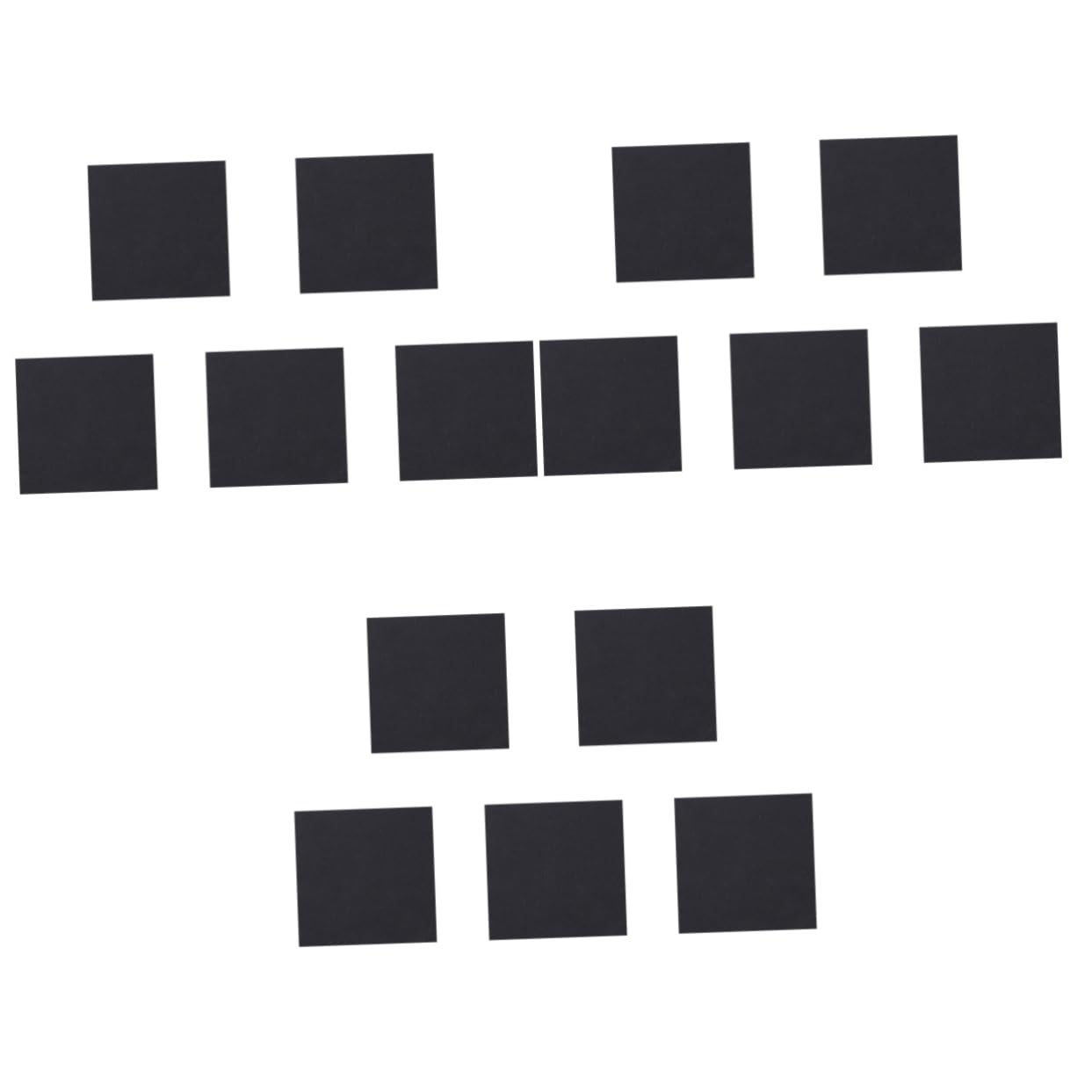 Beatifufu 15 Pcs Vibration Isolation Pads Vibration Closed-cell Pads Anti-vibration Pads Orange Reflector Tape Anti Vibration Mat for Washing Anti Vibration Pads for Washing