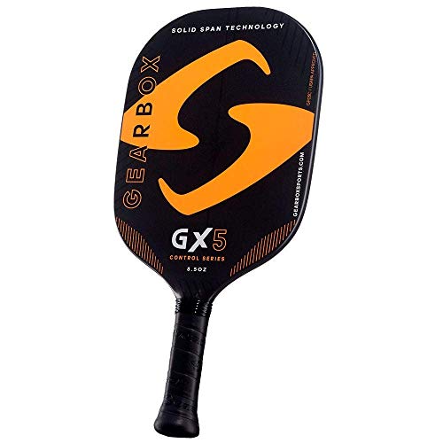 Gearbox Gx5 Control 8.5Oz 3-15/16In Carbon Fiber Orange Pickleball Paddle #TOP1