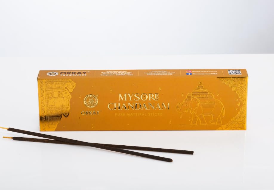 Snake Brand Orkay Mysore Chandanam 100g || Pack of 6 || Contains 600g Traditional Sandal (100, Set of 6)-image-42
