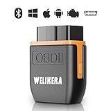 [Bequem zu bedienen] Schließen Sie das Gerät an, die OBD-Schnittstelle Ihres Autos, schalten Sie Ihr Auto ein, lassen Sie Bluetooth auf Ihrem Android-Telefon oder -Tablet einschalten, suchen Sie nach 