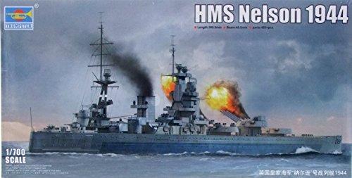 TRP06717 1:700 Trumpeter HMS Nelson 1944 [Model Building KIT]
