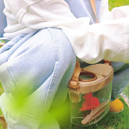 2 Pcs Kit Explorador de Insetos,Gaiola Portátil de Observação de Insetos com Lupa | Kit Explorador a