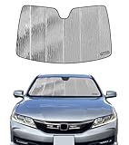 Pigenius Windshield Sunshade for Honda Accord Coupe 2013-2017 Without Automatic High Beams - AstraGuard