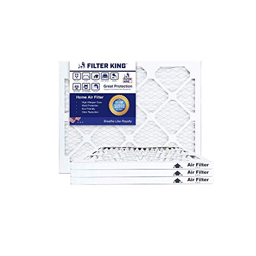 Filter King 19.75x21.5x1 Air Filters | 4 Pack | MERV 8 HVAC Pleated
