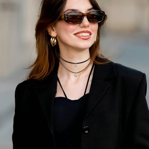 Daesar Donna Girocollo Collana Corda in Pelle 2