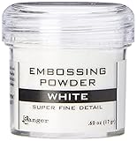 Brand New Item Ranger Sf White-Embossing - Polvo para grabado, acrílico, Blanco