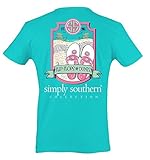 Simply Southern Preppy T-Shirt - Pool Flip Flop