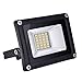 Papasbox 12V 20W LED Projecteur, Projecteur d'Extérieur Super Lumineux 1600LM, Blanc Chaud 3000K, Floodlight étanche IP65 pour jardin, cour, patio