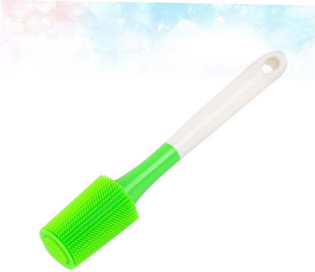3pcs Silicone Cleaning Brush Dish Wand Long Handle Bottle Cleaning Tool Kitchen Gadgets Practical Random Color