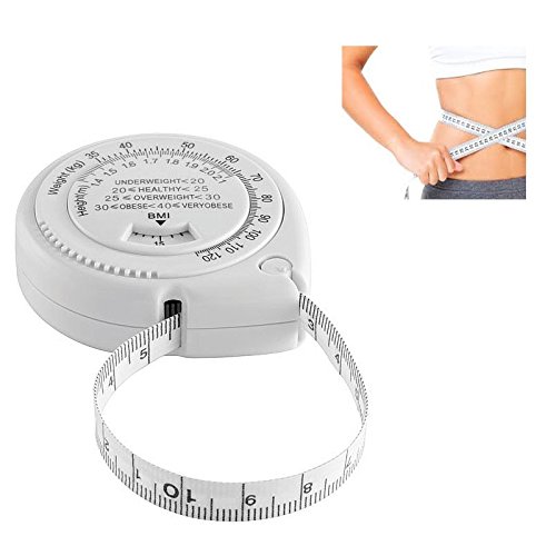 Futaba BMI Calculator Body Measure Tape (White)-picture-29