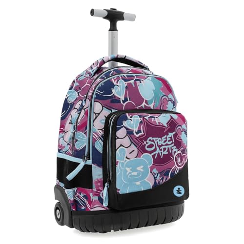 beSMART - ZAINO TROLLEY PREMIUM ORGANIZZATO STREET ART