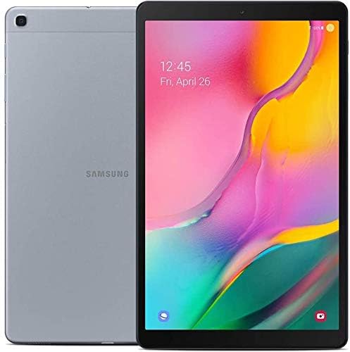 SAMSUNG Galaxy Tab A T510 10.1-Inch Touchscreen 32 GB Tablet (2 GB Ram, Wi-Fi, Android OS, Silver) International Version Bundle with Case, Screen Protector, Stylus and 32GB microSD Card