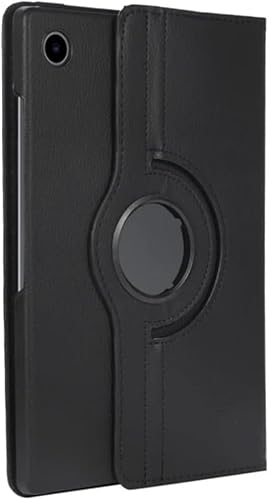 Capa Carteira Giratoria Preta Anti Impacto para Tablet Samsung Galaxy Tab A9 Plus 11 Pol + Película