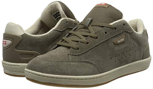 Image of Globe Men's Skateboarding Shoes, Grey Walnut Oatmeal 16310, 8 UK
