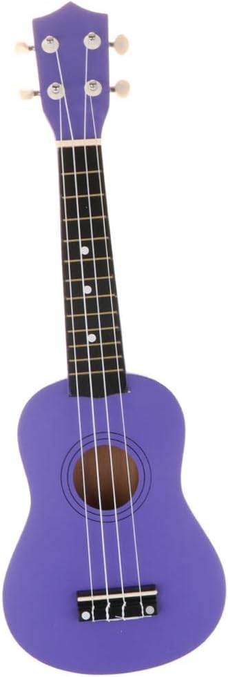 53 cm Hawaje ukulele mini 4 struny gitara dla dzieci początkujących głęboki fioletowy