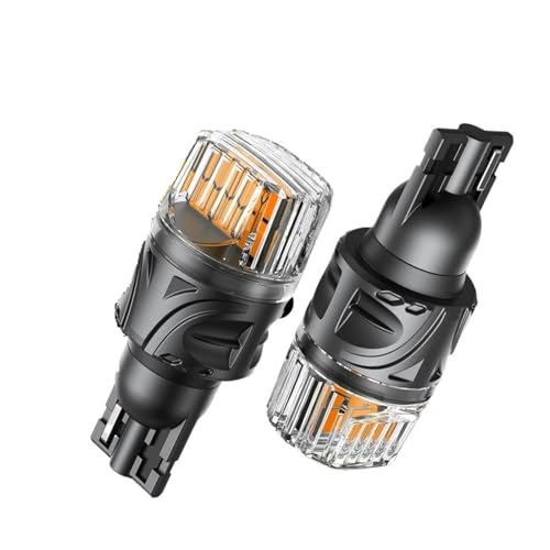 Feu recul LED T15 Canbus jaune W16W lampe automobile 12V feu arrière voiture