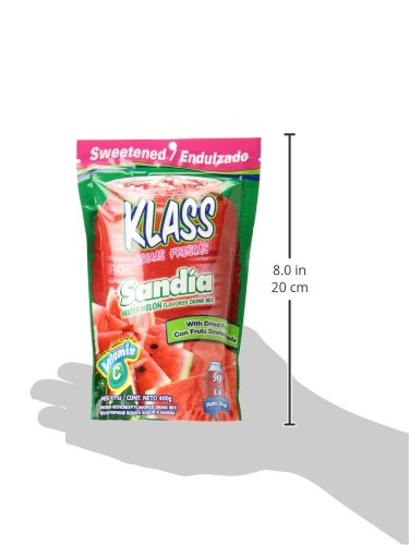Klass LISTO Drink Mix, WATERMELON, 14.1-Ounce - Thumbnail 3