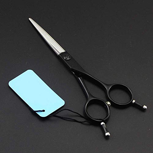 Preisvergleich Produktbild GJJSZ Professionelle Friseurschere, Linkshänder Haushaltsdiamant Professionelle Friseurschere Set, Friseur Schneidschere, Ausdünnungsschere, Flachschnitt5,5 Zoll