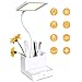 Produktbild Suszian LED-Schreibtischlampe, augenpflegende Tischlampen, Schreibtischlampe Augenschutz Lesung LED-Lampe Flexible Tischlampe mit Stiftaufbewahrungsbox