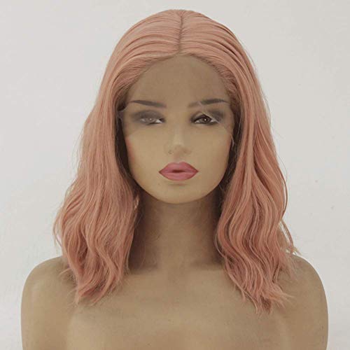 Preisvergleich Produktbild LinkLvoe Vordere SpitzeperüCke,Damen PerüCke, Lange Glatte Haare Gradienten Schmutzig PerüCke PerüCke FüR Rollenspiel Alltagskleid