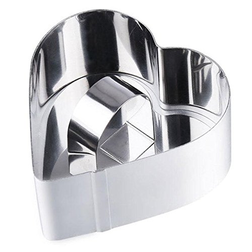 4 Style Nice Stainless Steel Mousse Cake Ring Layer Slicer Cook Cutter
