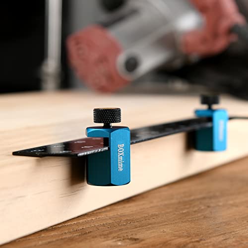 Boxmime Stair Gauges For Framing Square Metal/Wood Fabrication Layout Attachment Jig Set(2 Pack) #TOP1