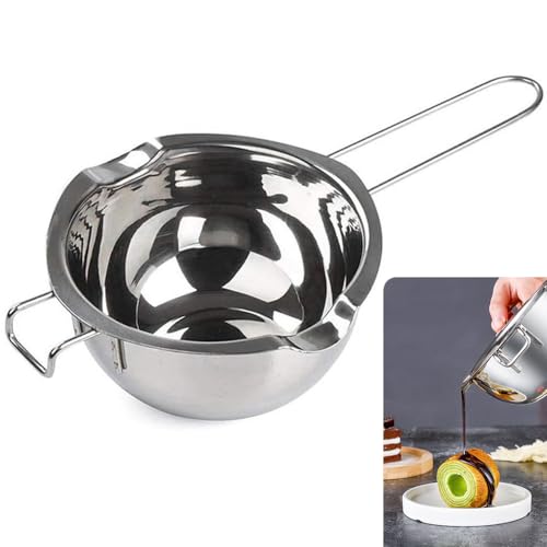 Roysmart Pot à fondre des bougies, bol à fondre au...