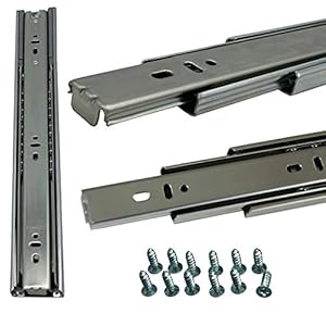 Bresko Vollauszug Schubladenschienen 60cm SoftClose