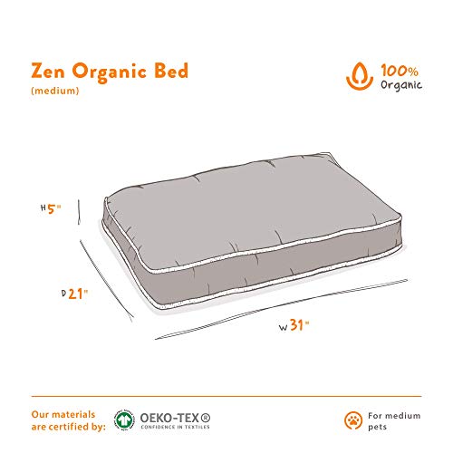 Moots Zen Organic Dog Bed #TOP4