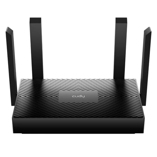 Cudy AX1500 Dual Band Wi-Fi 6 Router, 802.11ax Internet Router, Access Point, 4 5dBi Antennas, MU-MIMO, Beamforming, OFDMA, WPA3, WR1500